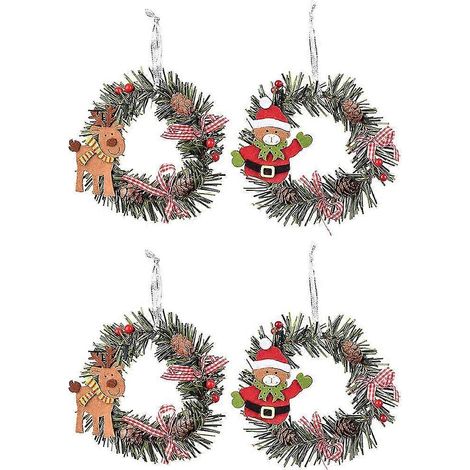 Adornos de decoración navideña, artículos de decoración para fiestas navideñas (1/5)