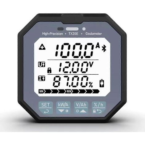 Coulometer für Android Bluetooth Lithium Batterie Monitor Coulomb Meter Auto Power Display Batterie Kapazität Anzeige 100A (1/5)