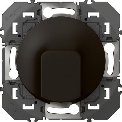 Salida de cable estándar LEGRAND Dooxie acabado negro
