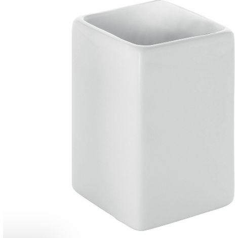 Portaspazzolini verbena in ceramica bianco gedy 0000ve980200000 (1/2)