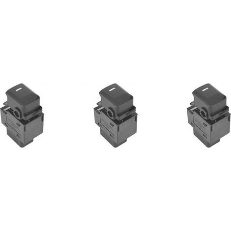 Tre gruppi di pulsanti per interruttori alzacristalli elettrici 93580-3W000 per modelli Sportage 2.0L e 2.4L (2011-2016).