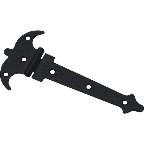 Charnière noire 150mm 55 mod.551 12625 (1/5)
