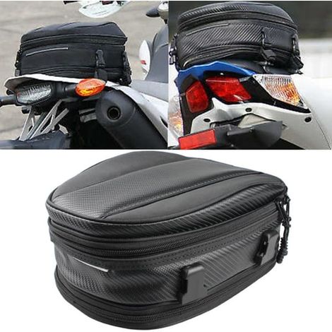 Sacoche arrière de moto étanche, sacoche de selle, sacoche de selle de moto M (1/2)