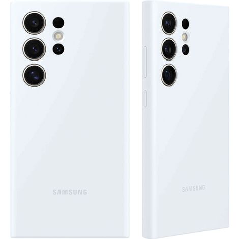 Funda de silicona blanca para Samsung EF-PS928TWEGWW S24 UltraS928 (1/3)