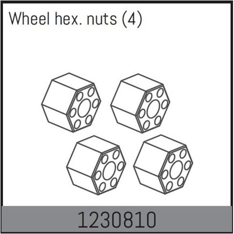 Wheel Hex Hubs 12mm