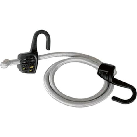 MASTER LOCK Tendeur avec Crochet [Longueur Ajustable de 15 cm à 150 cm] [Crochet en Acier] 3138EURDAT - Idéal pour le Transport de Charges, l'Emballage, le Camping