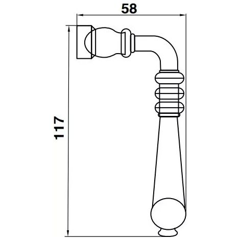 DOUILLE CC S/FREIN UNIJET D/S V3 6-36138-20-R-1 C-COUD DTE 9/20