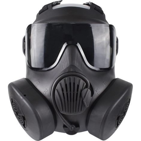 M50 Doppeltank-Gasmaske für den militärischen CS-Dienst, Totenkopf-Design, modisch, robust und praktisch