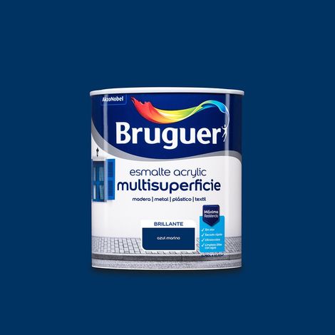 Heller marineblauer Mehrflächen-Acryllack 0,750 l 5057548 BRUGUER