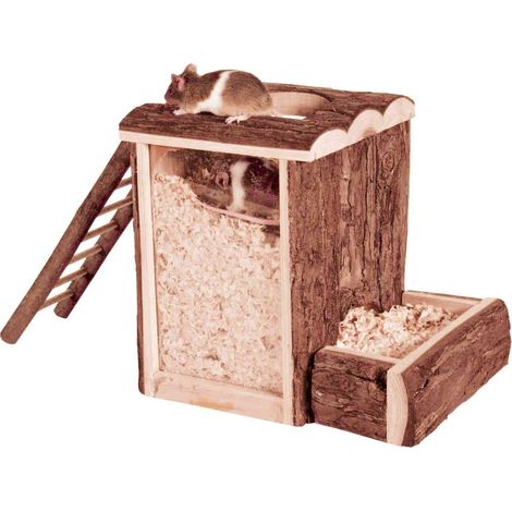 20x20x16cm: Natürlicher Wohnturm