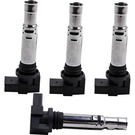 4X Ignition Coil for Volkswagen Golf 1.4 TSI VW Polo Jetta 1.6 FSI Tiguan Beetle (1/5)