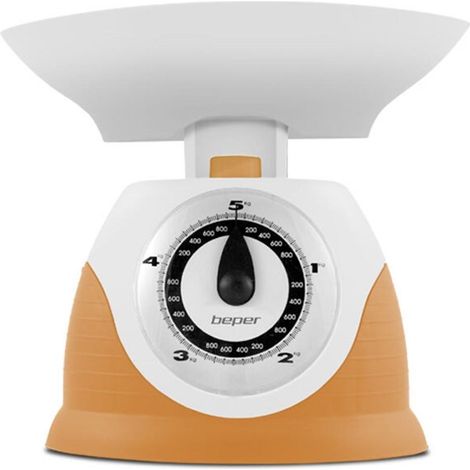 BEPER BILANCIA DA CUCINA 5 KG DIVISIONE 20 GR MECCANICA 90.125 (1/2)