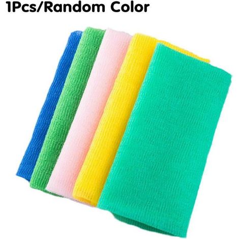 Gant Exfoliant - Gant De Bain En Nylon - Pour Le Dos Et Le Corps - 30 X 90 Cm - 1 Pièce (1/5)