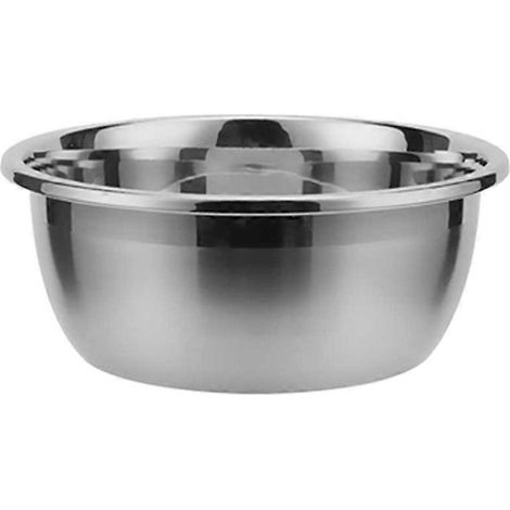 Bol mélangeur multifonctionnel en acier inoxydable de grande capacité, robuste et antidérapant, pour soupes, œufs et autres aliments (14 cm) (1/5)