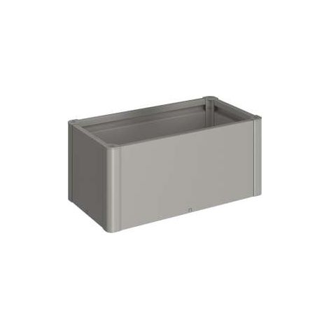 Fioriera Belvedere MINI Gr. 100 grigio quarzo metallizzato