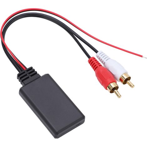Autoradio 2 RCA Bluetooth 5.0 Adaptateur Sans Fil Câble AUX Audio de Remplacement pour Kenwood Clarion (1/5)