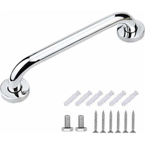 Lucky-88 – 30 cm Haltegriff aus Edelstahl 304 – Rutschfester Griff – Maximale Belastung 100 kg – Sichere Wandmontage (1/5)