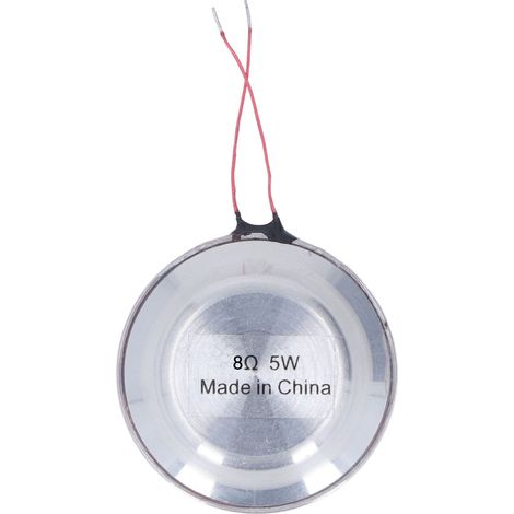 35-mm-Rundresonanzlautsprecher, Vibrationslautsprecher für alle Frequenzen, geeignet für elektronische Geräte, 8 Ω, 5 W (1/5)