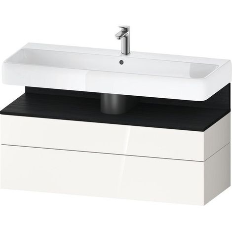 DURAVIT QA4396016220010 QTG WTU WH Ék. 1190x470x590 Blanc Brillant H