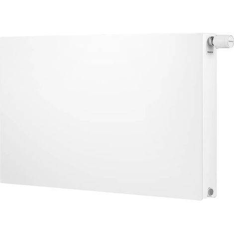 Buderus VCM-Plan.2 Typ 22 Logatrend Flachheizkörper 900x102x600mm, FMS, Ventil rechts, 1329W bei 75/65/20 Grad C