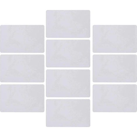 10 cartes RFID/lot, cartes d'identification PVC TK4100 EM4100 125 kHz, compatibles avec les systèmes de contrôle d'accès (cartes vierges) (1/5)