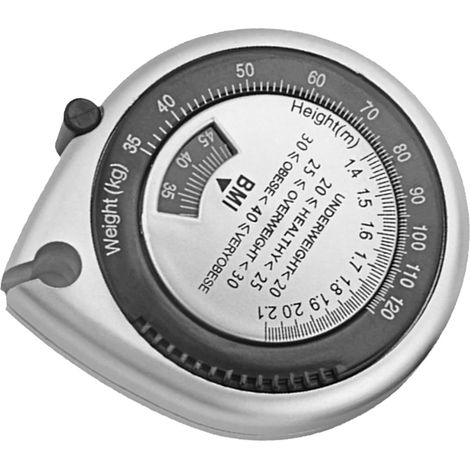 Ruban à Mesurer L'imc Corporel Léger et Facile à Utiliser, 1,5 Mètre en Abs et Pvc, pour Mesurer le Tour de Taille en Consultation Mobile (1/5)