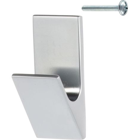 Gancho de pared cromado mate XV01 (1/5)