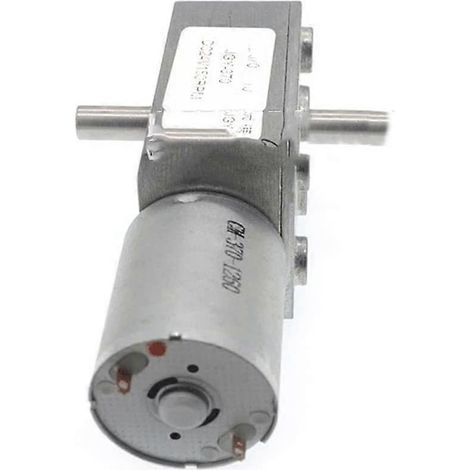 24-V-Gleichstrom-Getriebemotor, 150 U/min Drehmoment, mit selbsthemmendem Schneckengetriebe, mit Roboter-Montagehalterung (1/5)