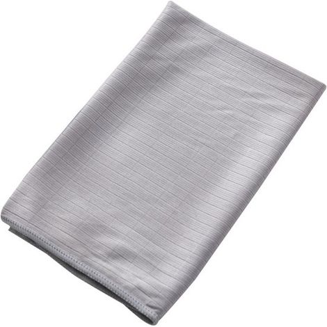 Juego de 5 paños de limpieza para copas de vino - absorbentes y antimanchas - paño de limpieza para vidrio - gris - 6050 cm (1/5)