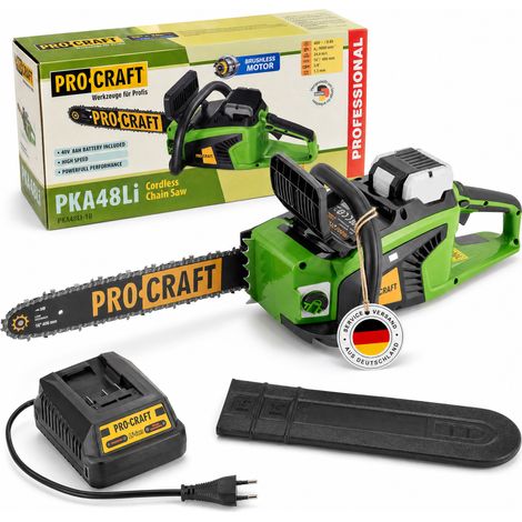 Motosega a batteria Procraft PKA48Li 40 V 406 mm Brushless + 1x batteria 8,0 Ah + caricabatterie (1/5)