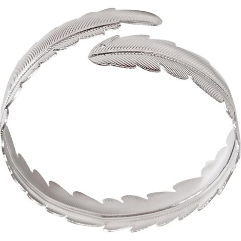 Embrasses Accessoires pour Rideaux Design Feuille de Rideaux en Alliage Argenté Fixation sans Perçage Facile à Utiliser Adaptés aux Hôtels et Espaces Extérieurs (1/5)