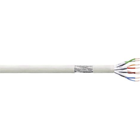 LogiLink CP2100S Câble réseau CAT 6 S/FTP 4 x 2 x 0.1 mm² gris 100 m V962981 (1/2)