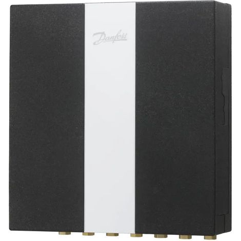 Danfoss Estación de vivienda Evoflat FSS 1 Calefacción HT, 37kW, Tapa de aislamiento, 145B0010