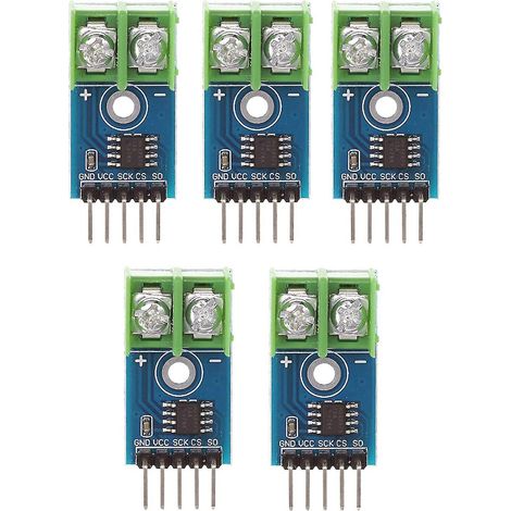 5 MAX6675 Typ-K-Thermoelement-Temperatursensormodule für Raspberry Pi und Arduino (1/5)
