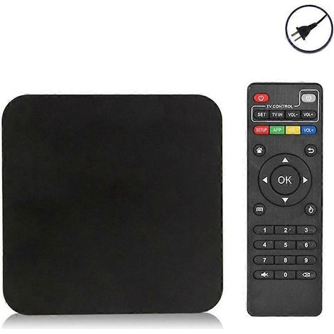 4K-TV-Set-Top-Box mit Mediaplayer für Android 7.1 (Videoformate) – AU-Stecker – 8 GB, 128 GB
