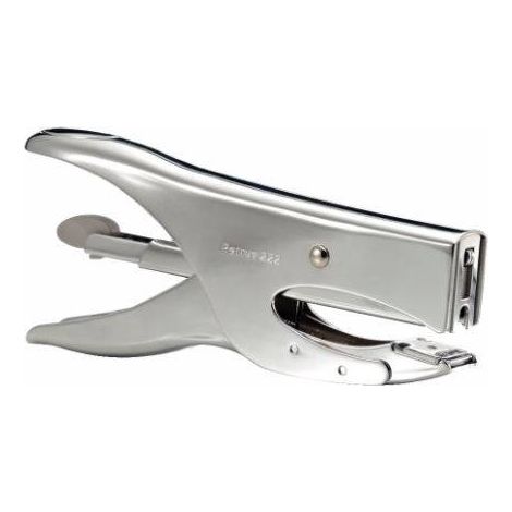 Petrus 222 Pinza graffette cromata capacità 40 fogli