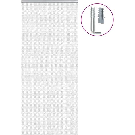 Türvorhang aus Ketten 90x212 cm Aluminium