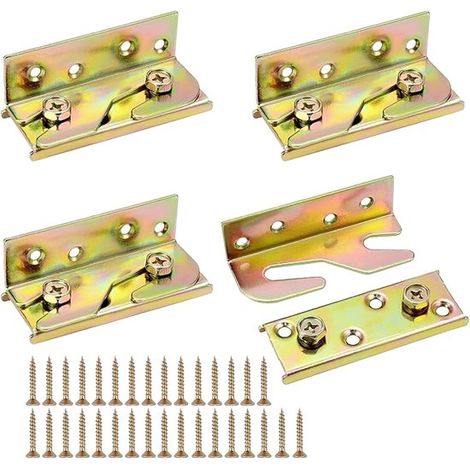 Connettore per letto - Accessori per appendere - 4 pezzi - Resistente (1/5)