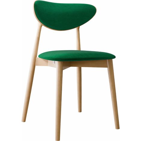 Silla Dearborn 103, Haya, 80x48x49cm, Tapiz, De madera, Madera