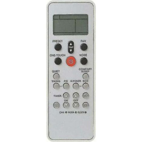 Télécommande de climatiseur de remplacement pour Toshiba WH-L03SE Universal (1/5)