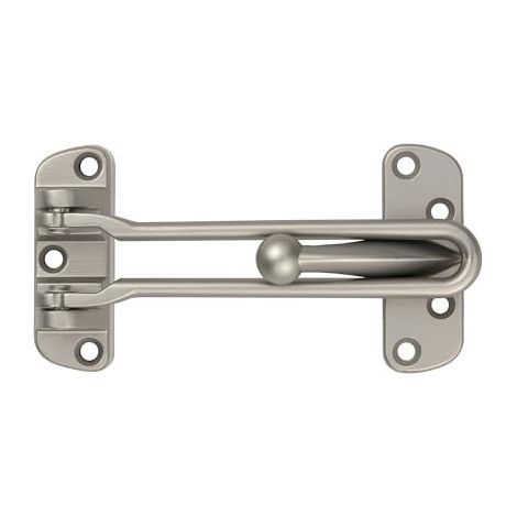 Entrebailleur de Porte SPN110 - Verrou Sécurité, Nickel Mat Puce d'identification RFID sans batterie, texture robuste avec bordure métal, résistant poussière et humidité (1/3)