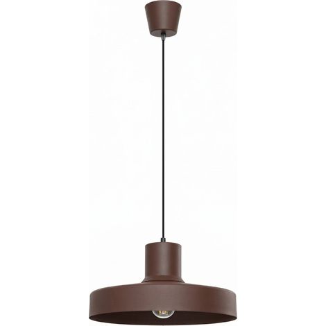 Sollux BILO Suspension Bilo Dome marron 1x E27 (1/2)