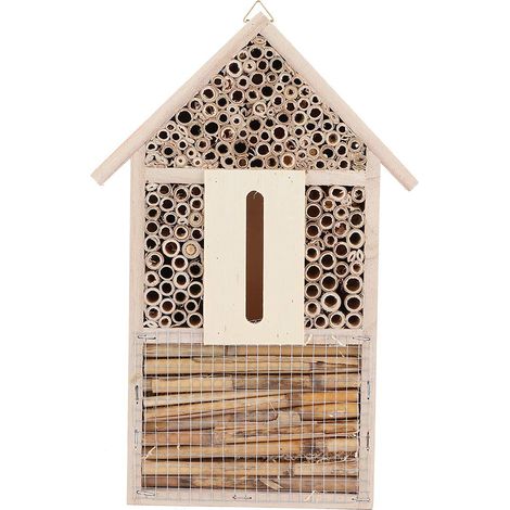 Maison abeille bois – hôtel insectes – abri jardin – nidification – pollinisateurs