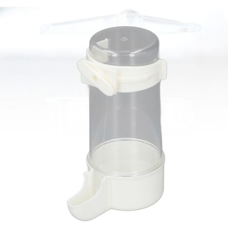 Automatischer Wasserspender für Wellensittich- und Papageienkäfige (200 ml, 6 Stück)