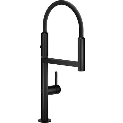 NOBILI Move miscelatore lavello bocca girevole nero opaco codice prod: MV92400/50BM (1/5)