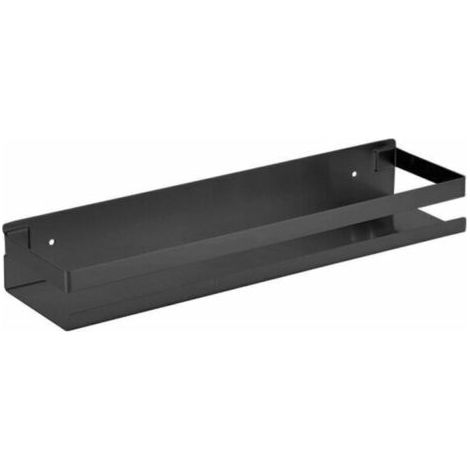 Etagere Murale Salle De Bain Etagere Douche Acier Inoxydable 30 CM Etagère Murale Acier Noir (1/4)