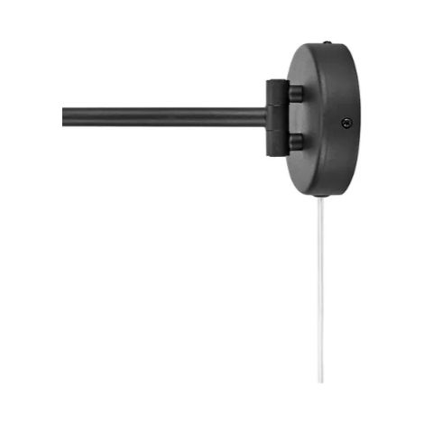 Applique murale led orientable dimmable metal noir 49w 3000k - markslojd arlo 224314252 224314252 (1/3)