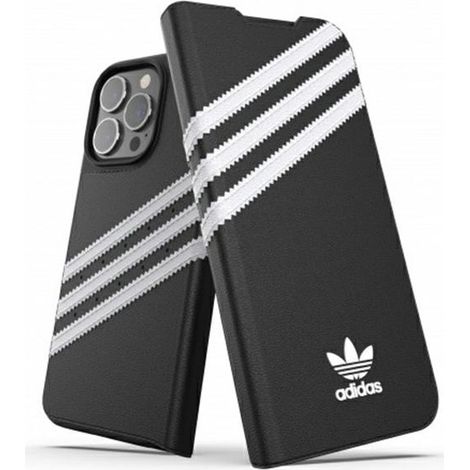 Funda tipo libro para iPhone 13 Pro Adidas Negra (1/5)