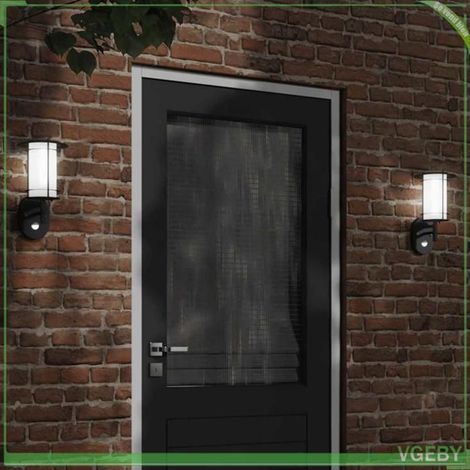 Applique murale extérieure - FAFEISY - 4006291 - Acier inoxydable - IP44 - Capteur PIR 120°/10 m (1/5)