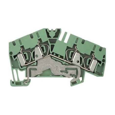 Weidmüller 1807090000-1 Morsetto per cavo di terra A molla Verde-Giallo 1 pz.